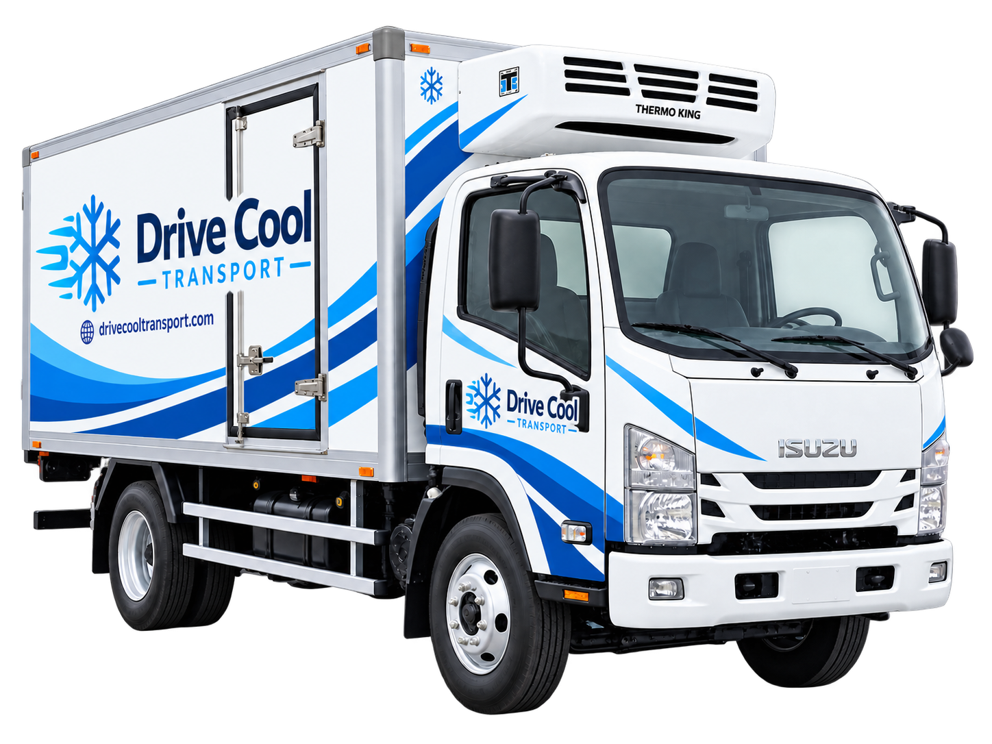 Drive Cool Transport reefer truck for refrigerated truck rental across the UAE