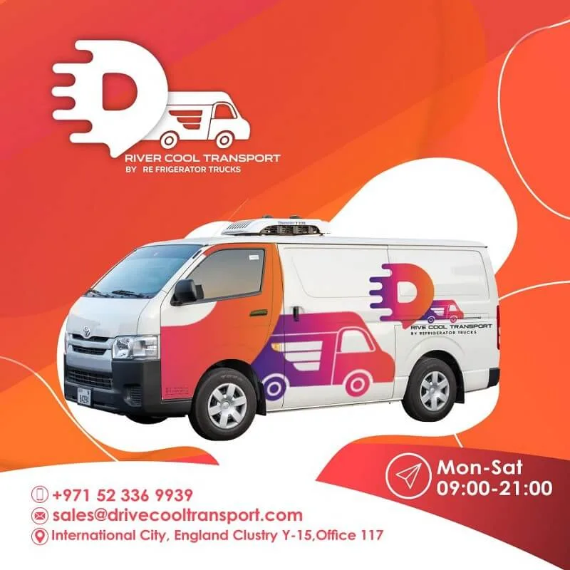 freezer van for rent in dubai, freezer van rental uae