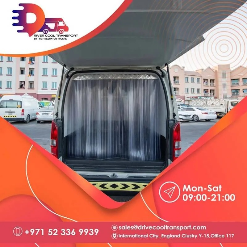 freezer van rental dubai